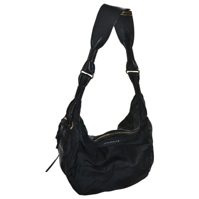 Pre-owned Kate Spade Cloth Handbag In Black