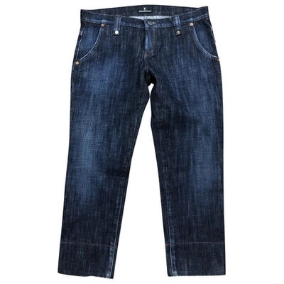 Pre-owned Wunderkind Blue Denim - Jeans Jeans