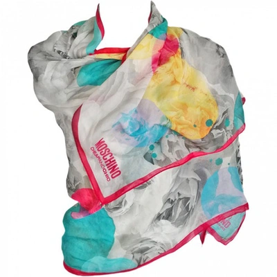 Pre-owned Moschino Cheap And Chic Silk Stole In Multicolour
