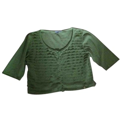 Pre-owned Marella Green Cotton Knitwear