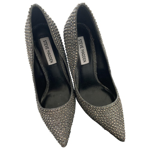 steve madden sparkly silver heels