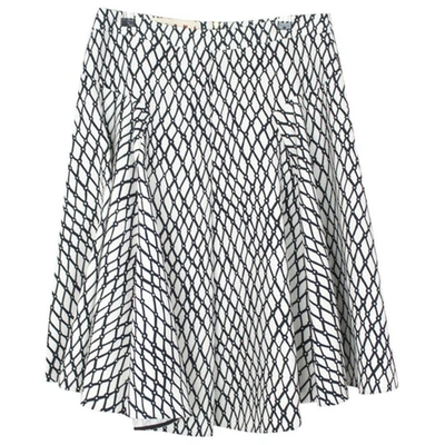 Pre-owned Marni White Cotton Skirts