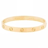 Pre-owned Cartier Love Yellow Gold Bracelet