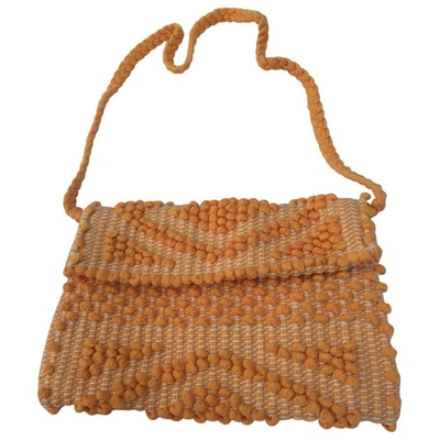 Pre-owned Antonello Tedde Orange Cotton Handbag