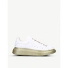 ALEXANDER MCQUEEN RUNWAY LEATHER PLATFORM TRAINERS