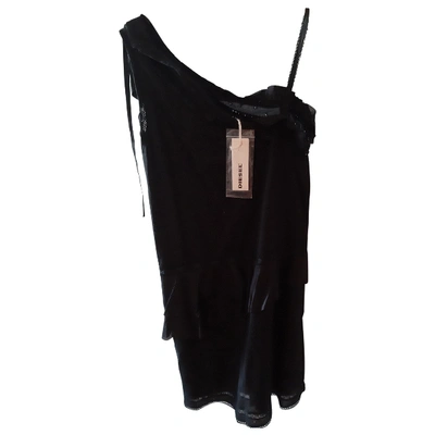 Pre-owned Diesel Mid-length Dress In Black