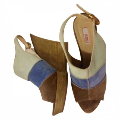 Pre-owned Le Silla Sandals In Other