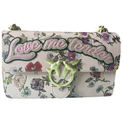 Pre-owned Pinko Love Bag Multicolour Leather Handbag