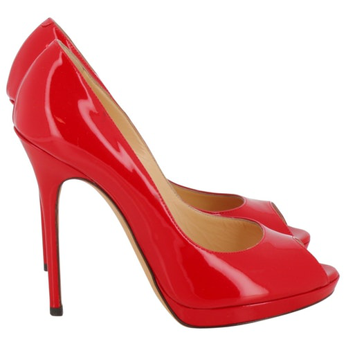 jimmy choo red patent