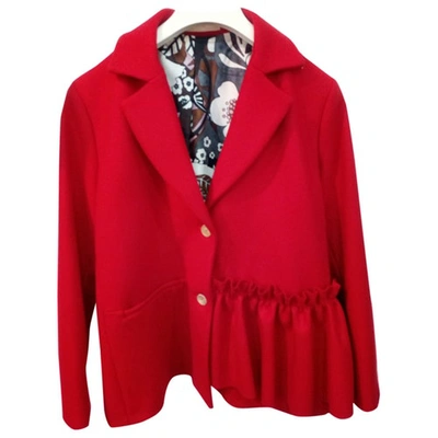 Pre-owned Altea Red Wool Jacket