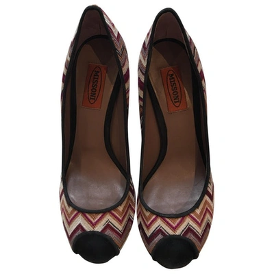 Pre-owned Missoni Cloth Heels In Multicolour