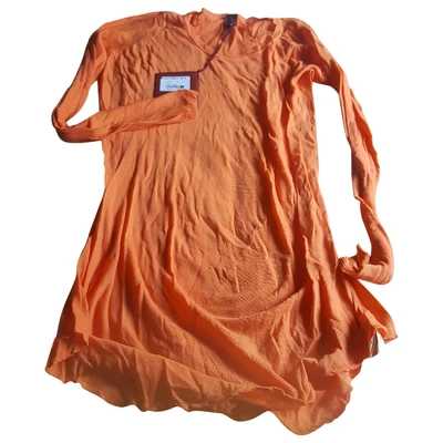 Pre-owned Dondup Jumper In Orange