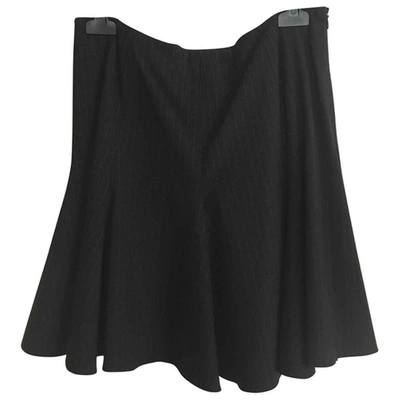 Pre-owned Blumarine Mini Skirt In Grey