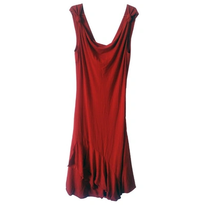 Pre-owned Marella Maxi Dress In Red