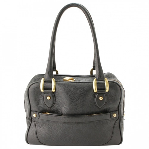 Pre-Owned J & M Davidson Black Leather Handbag | ModeSens