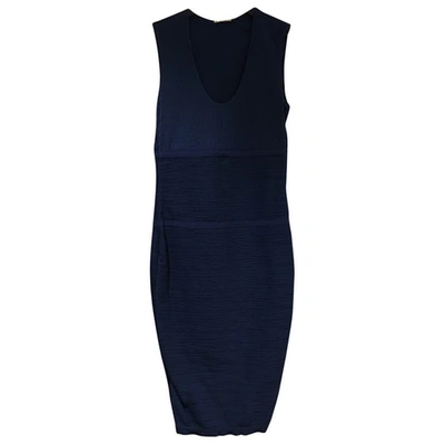Pre-owned Wolford Mid-length Dress In Blue
