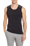 Fourlaps Men's Level Active Tank Top In Black Heather