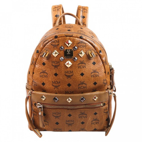 Pre-Owned Mcm Brown Backpack | ModeSens