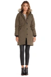 Canada Goose Kensington Parka In Military Green