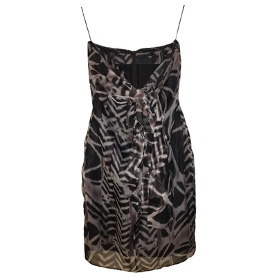 Pre-owned Hugo Boss Silk Mini Dress In Other