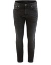 Nudie Jeans Tight Terry Straight Stretch-denim Jeans In Black Treats