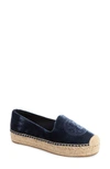 TORY BURCH VELVET PLATFORM ESPADRILLE,58238