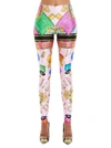 VERSACE VERSACE PRINTED LEGGINGS