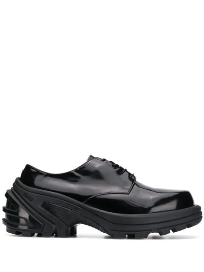 Alyx Black Removable Vibram Sole Lace-up Derbys