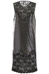 PACO RABANNE PACO RABANNE LACED CHAINMAIL DRESS