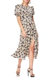 AFRM DANAI FLORAL PUFF SLEEVE DRESS,AED019780