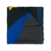 FENDI MULTICOLOR SILK FOULARD,FXS2966X7F0748-MCF