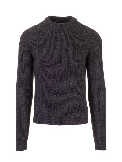 Prada Shetland Wool Sweater - 灰色 In Grey