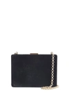 ANYA HINDMARCH ANYA HINDMARCH WOMEN'S BLACK VELVET WALLET,140324BLACK UNI