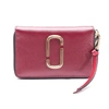 MARC JACOBS BURGUNDY LEATHER WALLET,M0013354947
