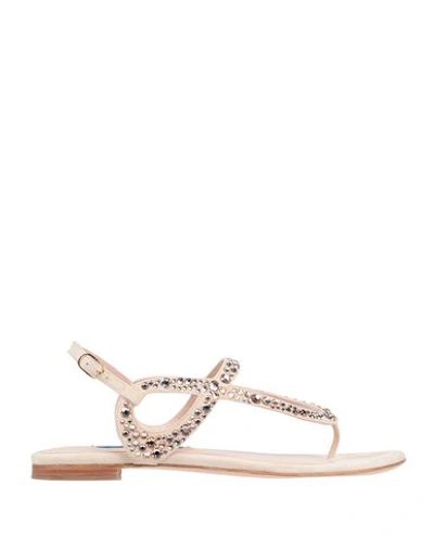 Stuart Weitzman Flip Flops In Sand