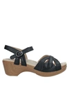 Dansko Season Sandal In Black