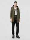 BURBERRY Diamond Quilted Hooded Coat