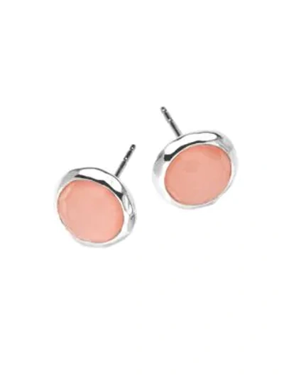 Ippolita Women's Rock Candy 925 Sterling Silver & Clear Quartz Stud Earrings