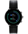 MOVADO CONNECT 2.0 BLACK LEATHER STRAP TOUCHSCREEN SMART WATCH 40MM