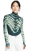 FREE PEOPLE PSYCHEDELIC TURTLENECK PULLOVER