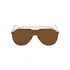 FENDI FENDI MEN'S BROWN METAL SUNGLASSES,FFM0030S09Q70 UNI