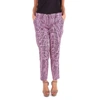 VERSACE VERSACE COLLECTION WOMEN'S PINK POLYESTER PANTS,G34537G604382G6122 44