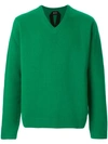 N°21 BOXY V-NECK JUMPER