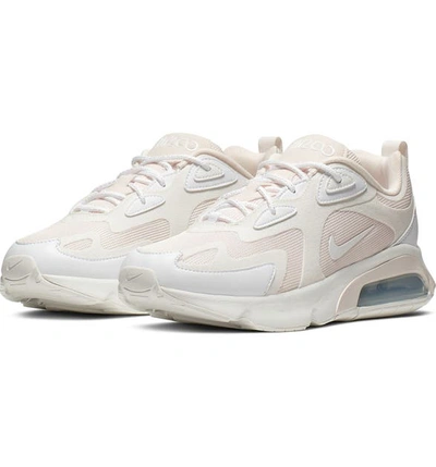 Nike Air Max 200 Sneaker In Light Soft Pink/ White