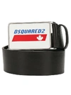 DSQUARED2 DSQUARED2 LOGO PLAQUE BUCKLE BELT