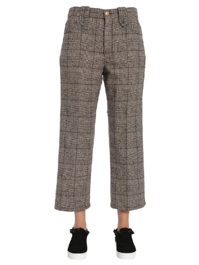 Marc Jacobs Women's  Grey Wool Pants In Multi