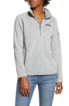 PATAGONIA BETTER SWEATER QUARTER ZIP PERFORMANCE JACKET,25616