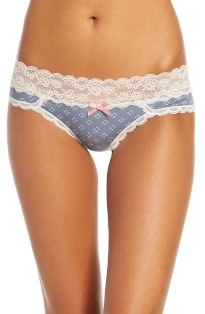 Honeydew Intimates Ahna Hipster Panties In Summit Geo