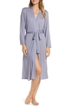 Natori Lightweight Jersey Robe In Ht Blue Granite