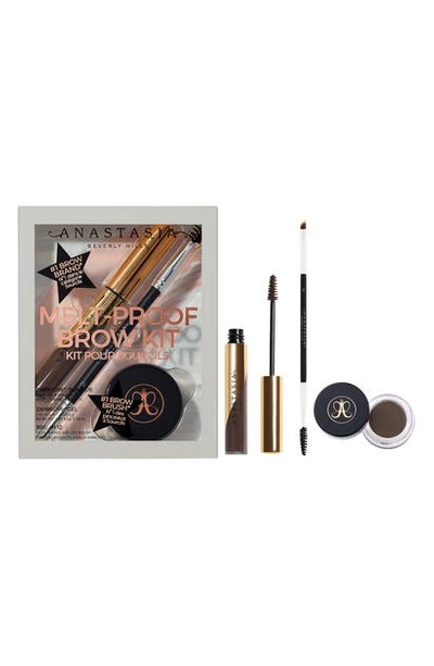 Anastasia Beverly Hills Melt-proof Brow Kit ($57 Value) In Dark Brown